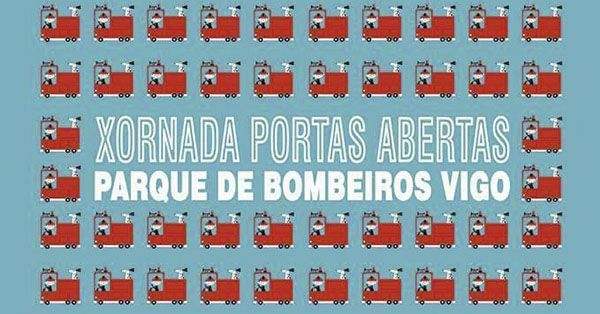 Jornada solidaria de puertas abiertas Bomberos Vigo