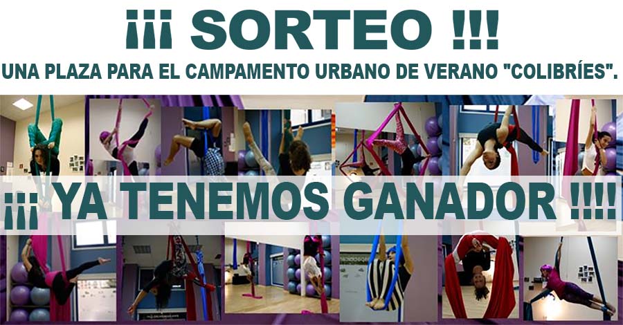 Sorteo campamento danza aérea