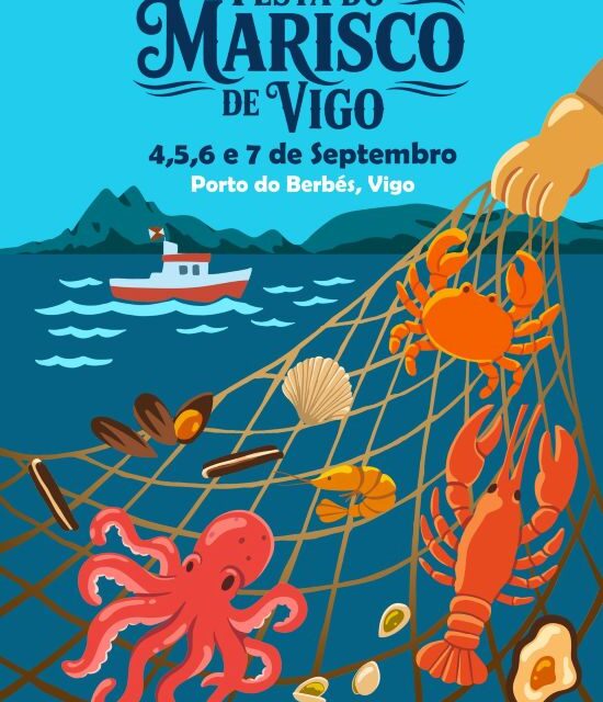 Fiesta del marisco en Vigo 2025