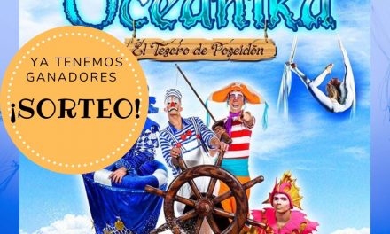 Sorteo Circus Evolution para Oceanika, El tesoro de Poseidón