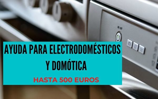 Ayudas de hasta 500 euros para electrodomésticos y domótica en viviendas