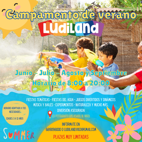 Campamentos de verano Ludiland 2022