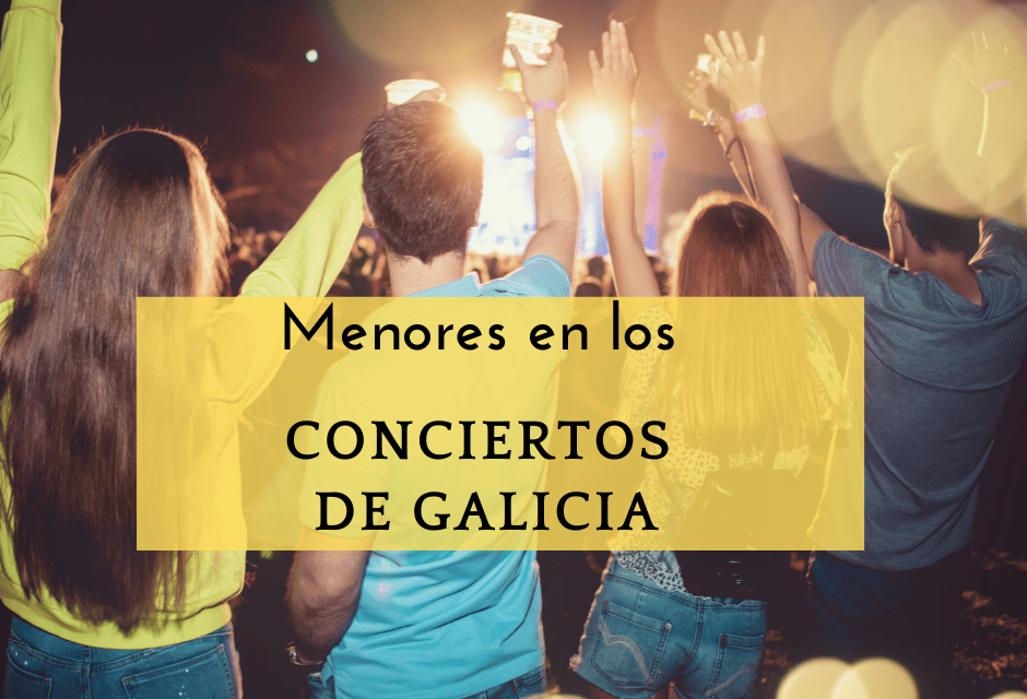 Menores en conciertos: requisitos de acceso