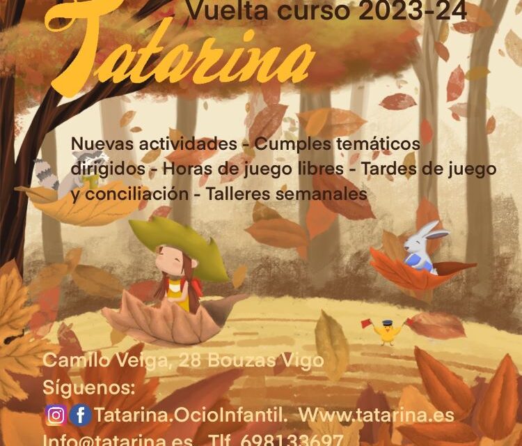 Tatarina Centro de Ocio Infantil: Vuelta al cole con sus talleres y actividades.