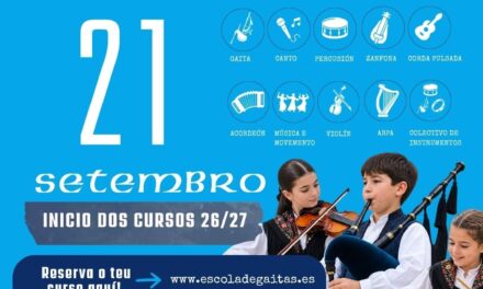 Cursos gratis de Música, gaita y percusión