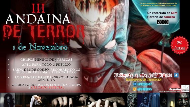 Andaina do Terror en Gondomar: Una Noche de Miedo y Diversión
