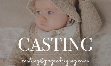 Nuevo Casting para bebes y niños de Paz Rodriguez