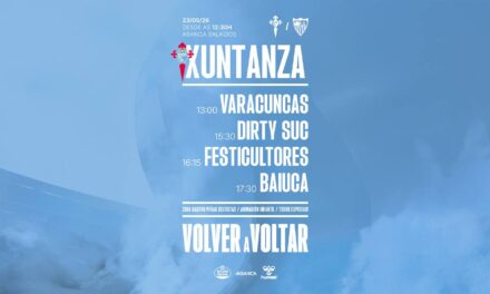 Fiesta del Celta con juegos e hinchables para los más pequeños