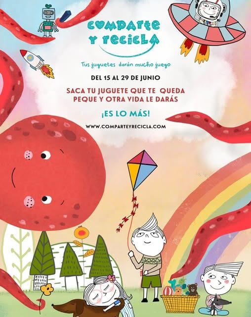 Campaña de recogida de juguetes: comparte y recicla