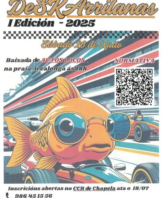 Chapela celebra sus fiestas con su primera bajada de carrilanas