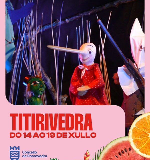 Titirivedra 2025: El arte de los títeres invade las calles de Pontevedra