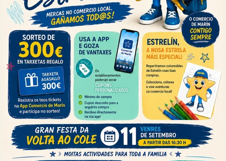 Hinchables, Rocódromo y Fiesta Holi: la Vuelta al Cole en Marín