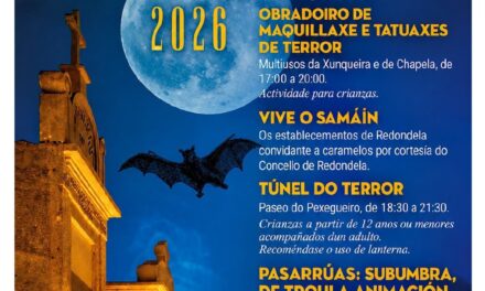 Samain de Redondela con túnel del terror y talleres infantiles