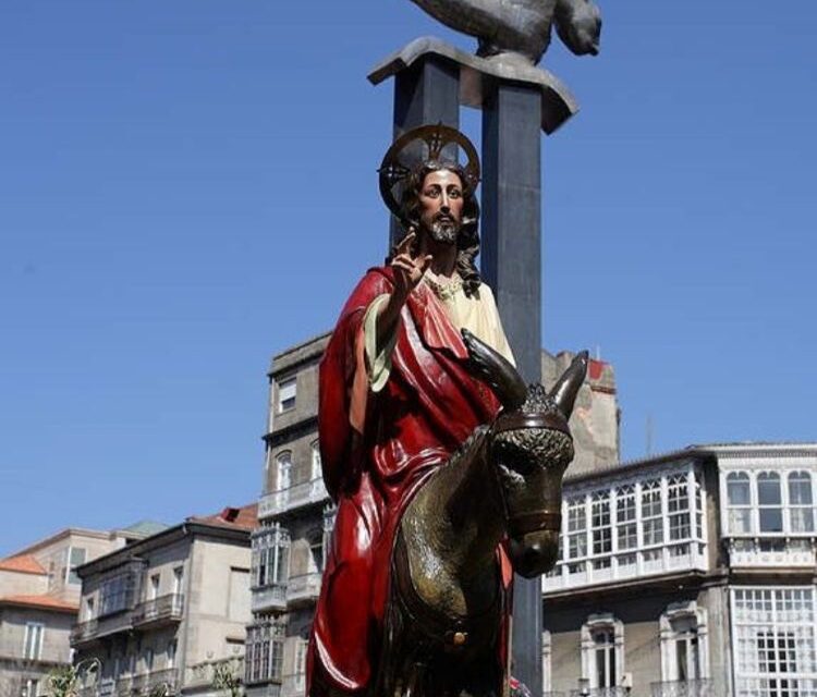Procesión de la Borriquita en Vigo y Pontevedra