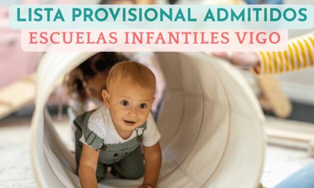 Escuelas Infantiles del Concello de Vigo: listados provisional de admitidos