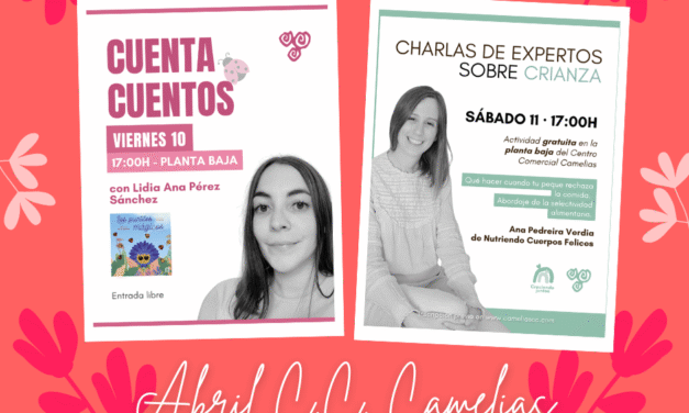 Centro Comercial Camelias activa su agenda de abril con charlas, cuentacuentos y un market vintage