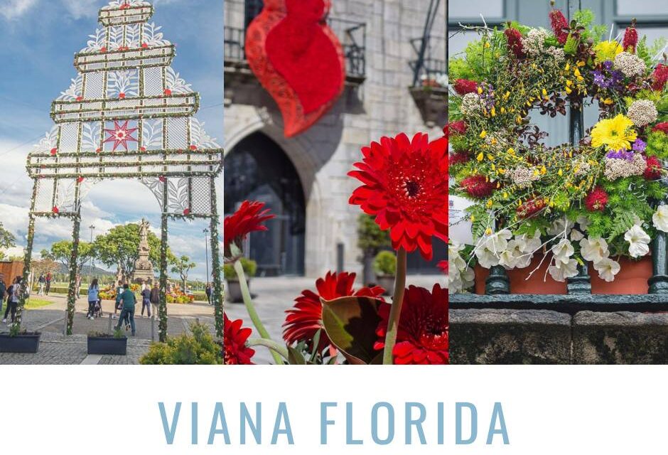Viana Florida: el evento de flores que transforma Viana do Castelo en mayo