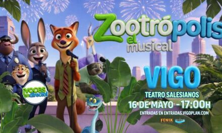 Zootrópolis, el Musical en Vigo: una aventura familiar imprescindible este mayo