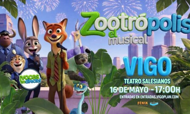 Zootrópolis, el Musical en Vigo: una aventura familiar imprescindible este mayo