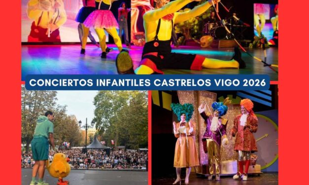 Conciertos infantiles en Castrelos 2026