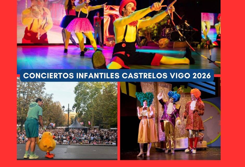 Conciertos infantiles en Castrelos 2026