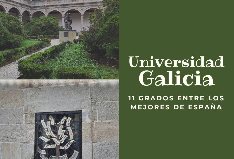 Galicia se posiciona: 11 titulaciones universitarias entre las mejores de España