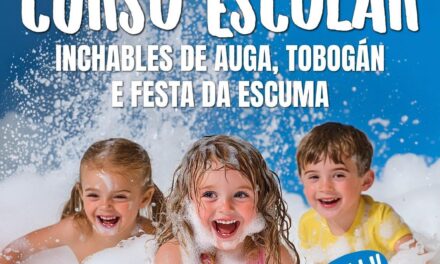 Fiesta acuática y de la espuma en O Porriño