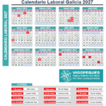Calendario Laboral en Galicia 2027: estos son los festivos y puentes para planificar el año