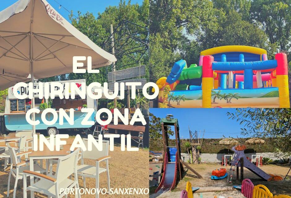 Chiringuito con zona infantil en Sanxenxo que triunfa entre las familias