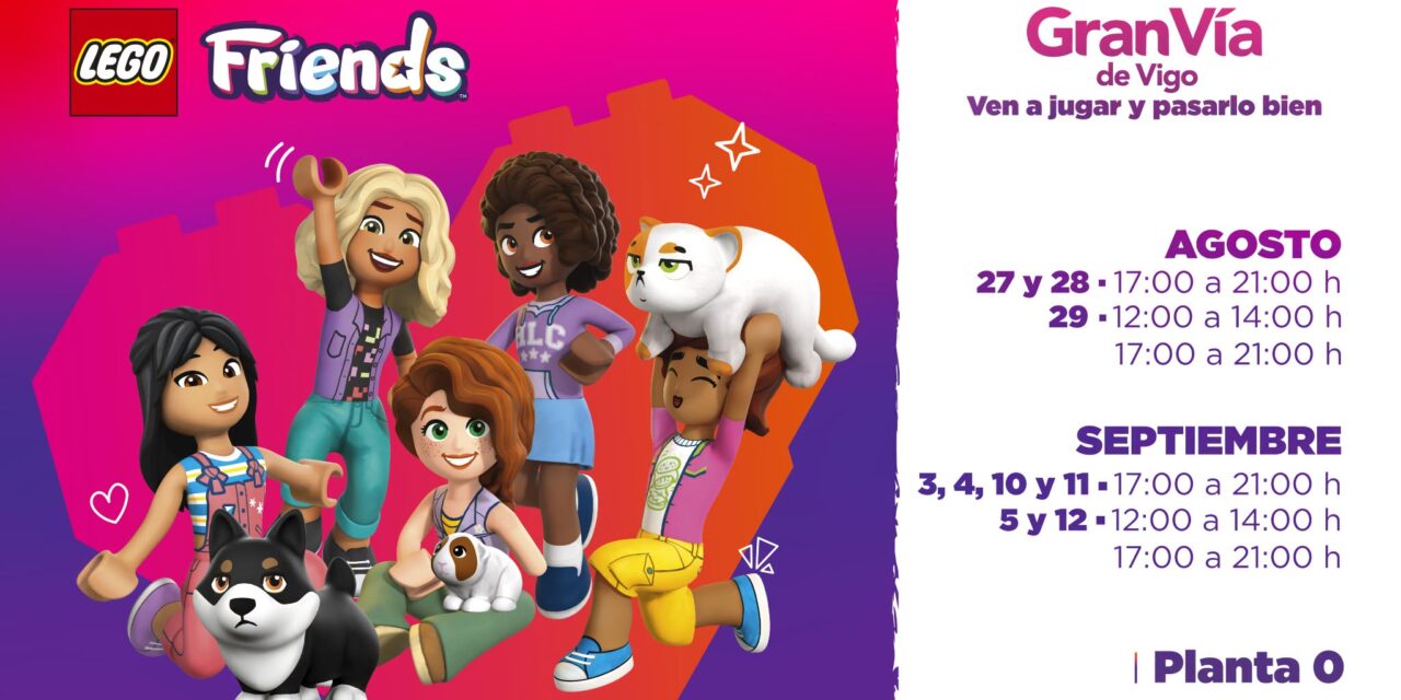La zona de juego LEGO Friends llega para disfrutar en familia