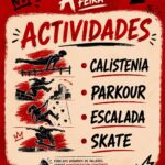 Urban Feira llega a Portonovo con talleres gratuitos de skate, parkour, calistenia y escalada