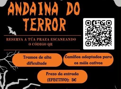 Andaina do Terror 2026 en Beade: una ruta de Samaín para niños y adultos