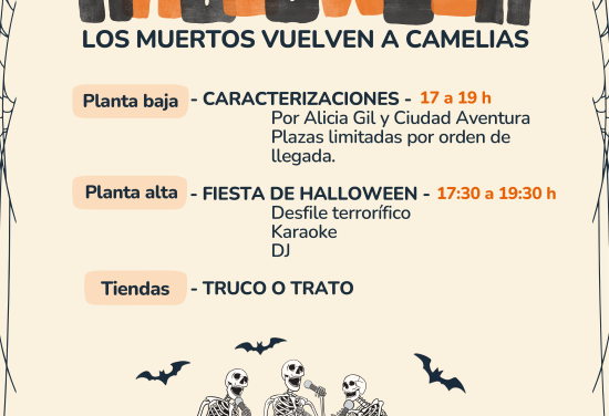 Octubre en Camelias: planes en familia para disfrutar con los peques