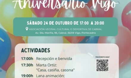 Teta e Coliño celebra 12 años en Vigo con una fiesta familiar abierta a todo el mundo