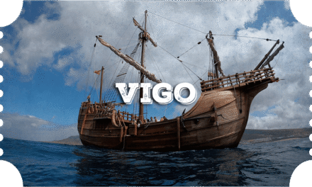 Vigo recibe a la Nao Santa María, el barco que nos transporta a la época de Colón